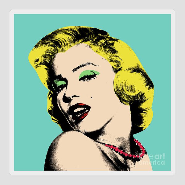 Andy Warhol #1 Sticker