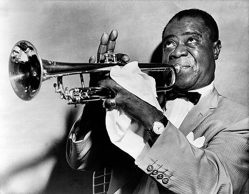 Wall Art - Photograph - Louis Armstrong #1 by Mountain Dreams