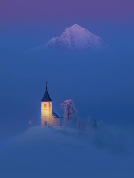 Wall Art - Photograph - Misty church #1 by Piotr Skrzypiec