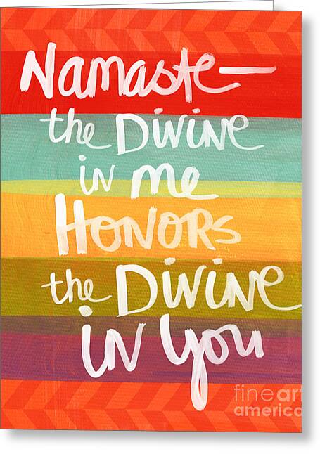 Namaste  #1 Greeting Card