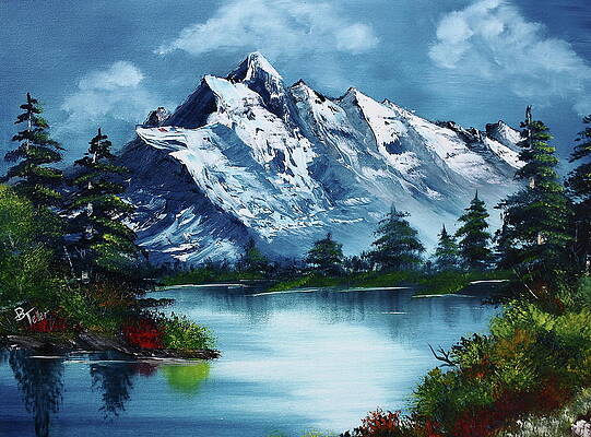 Wall Art - Painting - Take A Breath by Barbara Teller