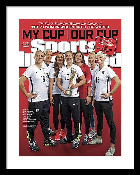 Us Womens National Team 2015 Fifa Womens World Cup Champions Sports Illustrated Cover #14 Framed Print