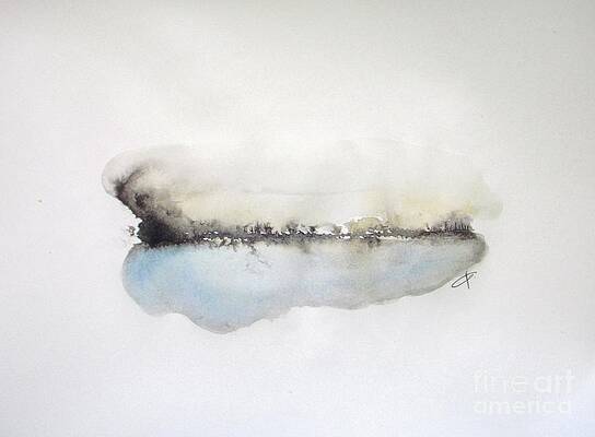 Wall Art - Painting - Lake by Vesna Antic