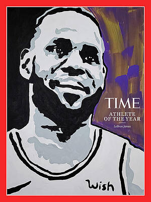 Wall Art - Photograph - 2020 Athlete of the Year - LeBron James by Portrait by Tyler Gordon for TIME
