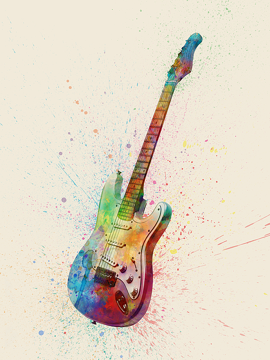 Electric Guitars Art for Sale