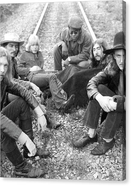 Photo Of Allman Brothers #4 Canvas Print