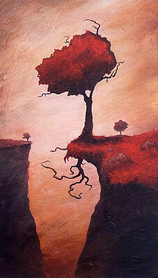 Wall Art - Painting - A Totem of Will by Ethan Harris