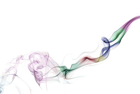 Wall Art - Photograph - Abstract smoke by Setsiri Silapasuwanchai