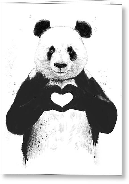 All You Need Is Love Greeting Card
