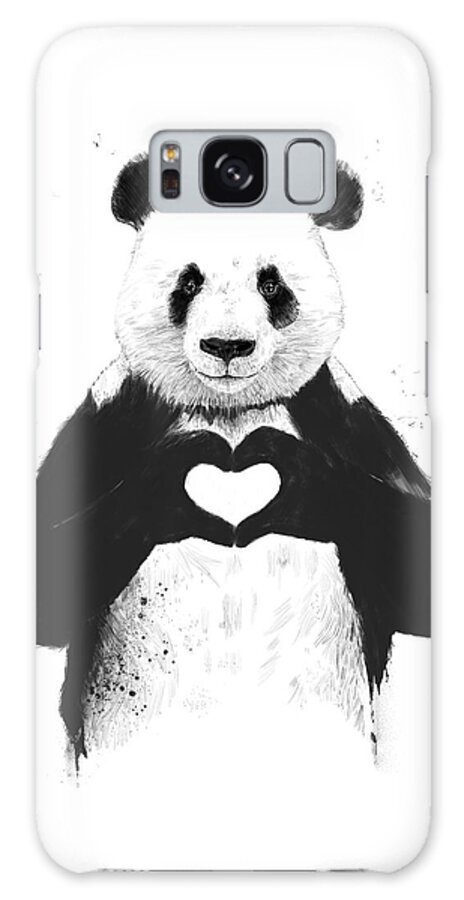 Galaxy Case - All you need is love by Balazs Solti