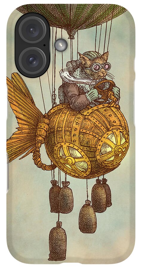 iPhone Case - Around the World in the Goldfish Flyer by Eric Fan