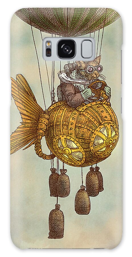 Galaxy Case - Around the World in the Goldfish Flyer by Eric Fan