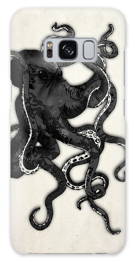 Galaxy Case - Octopus by Nicklas Gustafsson