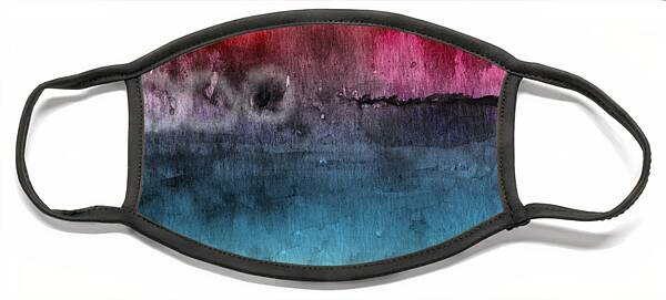 Awakened 4-  Abstract Art By Linda Woods Face Mask