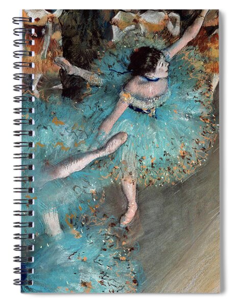 Ballerina On Pointe Spiral Notebook