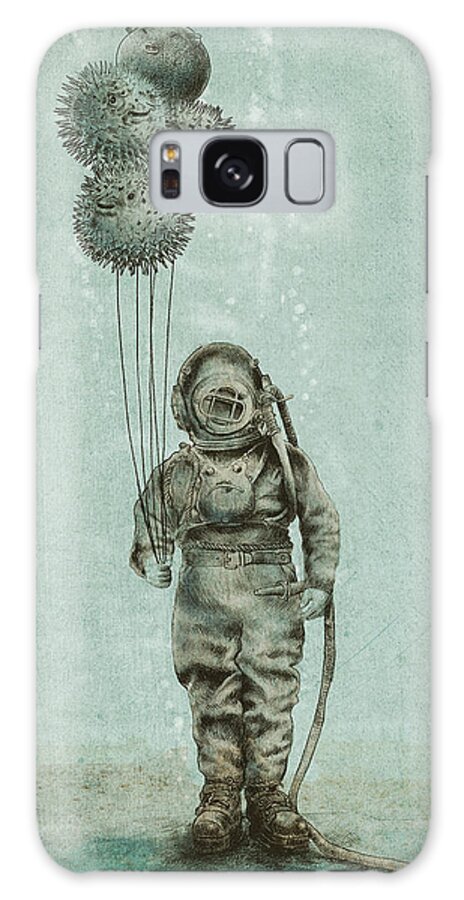 Galaxy Case - Balloon Fish by Eric Fan