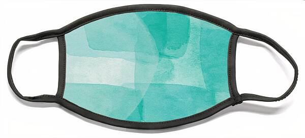 Beach Glass- Abstract Art By Linda Woods Face Mask