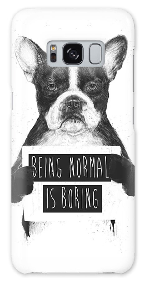 Galaxy Case - Being normal is boring by Balazs Solti
