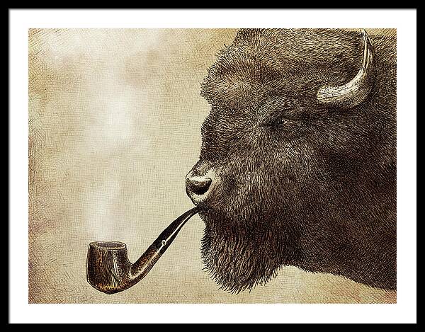 Big Smoke Framed Print