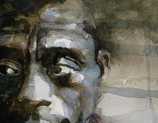 Wall Art - Painting - Blue In Green  Miles Davis by Paul Lovering