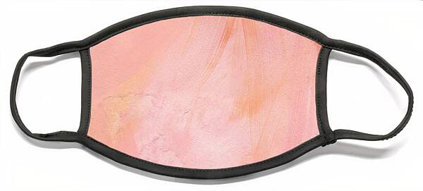 Blush- Abstract Painting In Pinks Face Mask