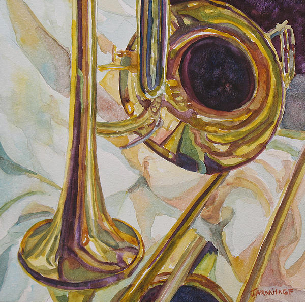 Trombones Art for Sale