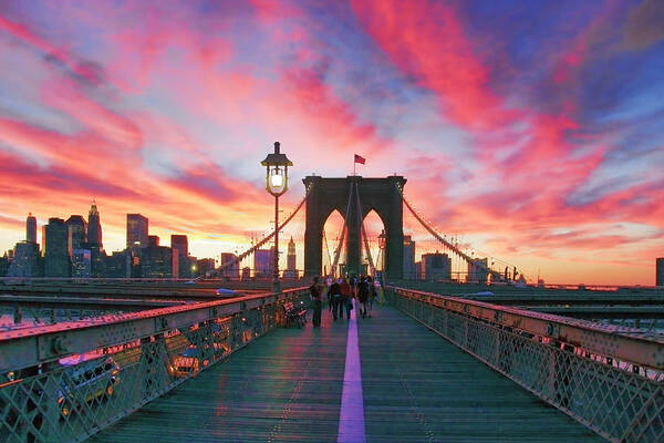 Wall Art - Photograph - Brooklyn Sunset by Rick Berk