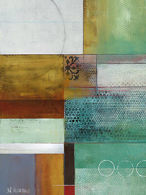 Wall Art - Painting - Cosmopolitan Abstract I by Willie Green-aldridge