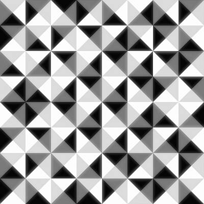 Wall Art - Digital Art - Count The Squares by Ron Brown