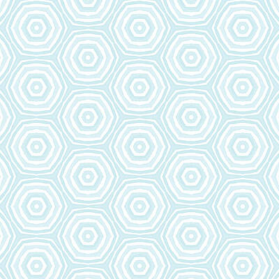 Wall Art - Digital Art - Dip In The Pool -  Pattern Art by Linda Woods by Linda Woods