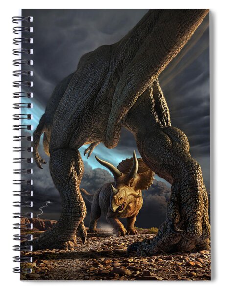 Face Off Spiral Notebook