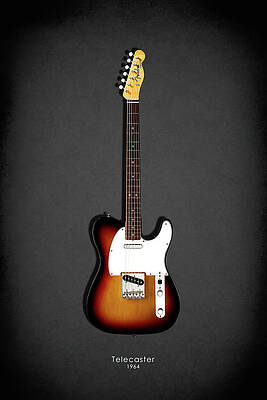 Wall Art - Photograph - Fender Telecaster 64 by Mark Rogan