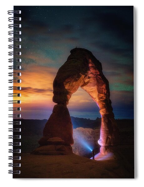 Finding Heaven Spiral Notebook