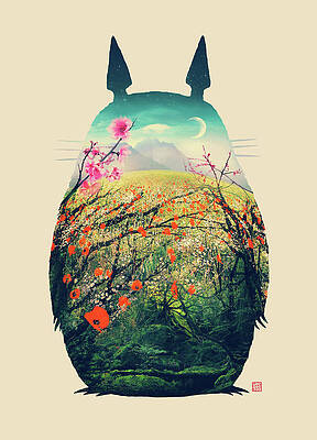 Wall Art - Digital Art - Forest Dream by Victor Vercesi