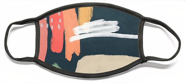 Fragments 2- Art By Linda Woods Face Mask