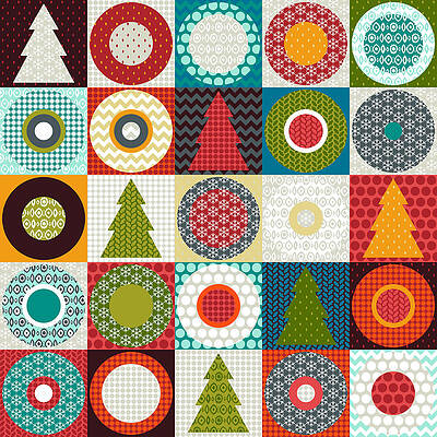 Wall Art - Drawing - Geo Christmas by MGL Licensing