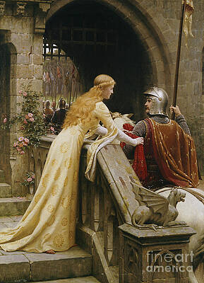 Wall Art - Painting - God Speed by Edmund Blair Leighton