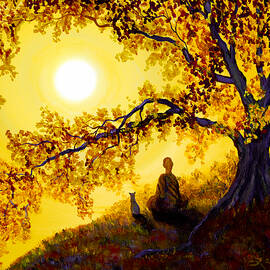 Golden Afternoon Meditation by Laura Iverson