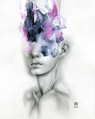 Wall Art - Painting - Harbinger by Patricia Ariel