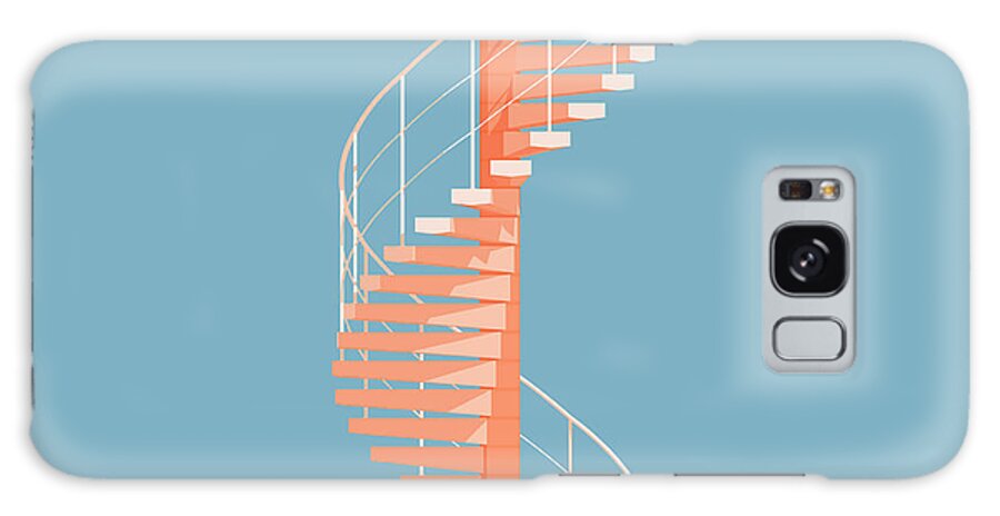 Galaxy Case - Helical Stairs by Peter Cassidy