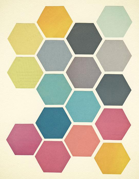 Honeycomb Patterns Art for Sale