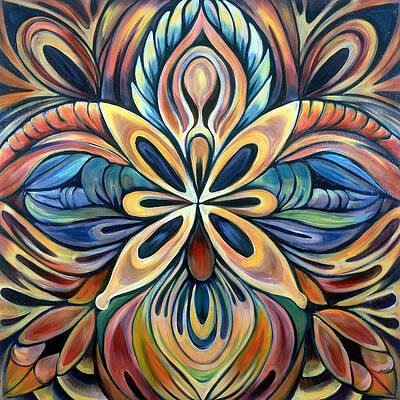 Wall Art - Painting - Illumination by Shadia Derbyshire