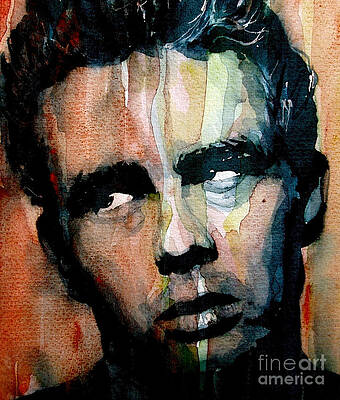 Wall Art - Painting - James Dean by Paul Lovering