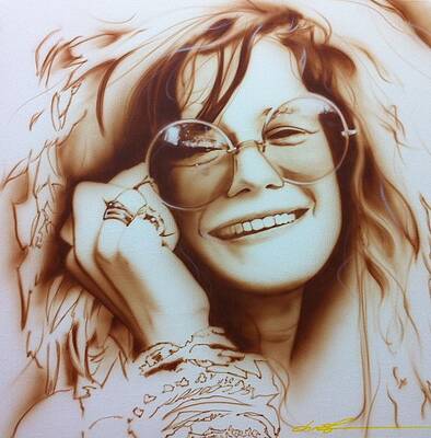 Wall Art - Painting - Janis by Christian Chapman Art