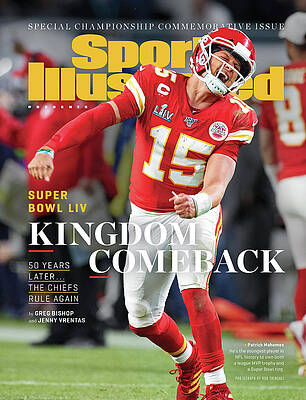 Wall Art - Photograph - Kingdom Comeback Kansas City Chiefs, Super Bowl Liv Sports Illustrated Cover by Sports Illustrated
