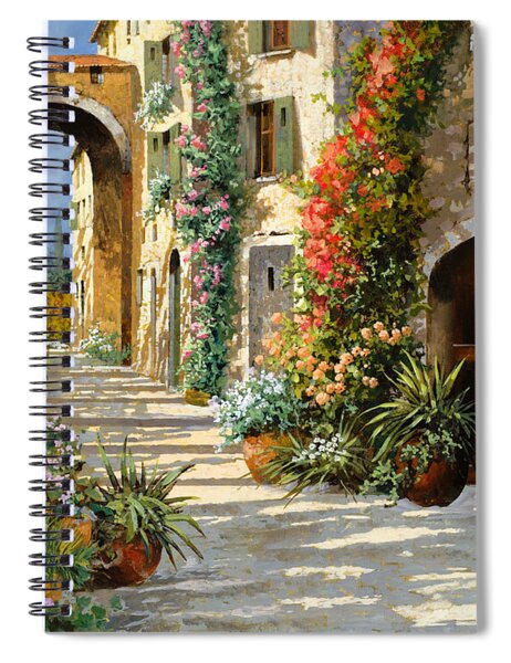 La Porta Rossa Sulla Salita Spiral Notebook