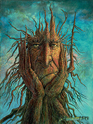 Wall Art - Painting - Lightninghead by Frank Robert Dixon