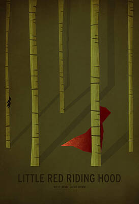 Wall Art - Digital Art - Little Red Riding Hood by Christian Jackson