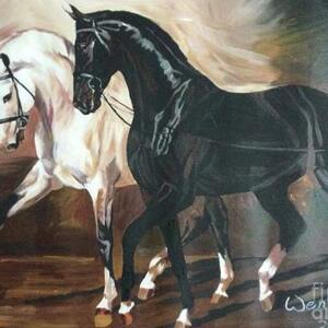 beautiful horses Art Competition