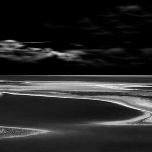 Low Tide in Black and White - NO AI Art Competition